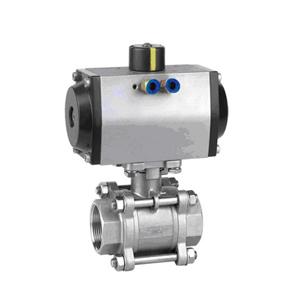 氣動內螺紋球閥 氣動內螺紋球閥